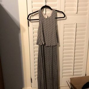 Left maxi dress XS